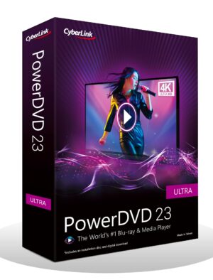 CyberLink PowerDVD Ultra 23 For Windows [Lifetime License]