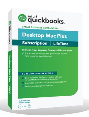 Intuit QuickBooks Plus 2025 for MacOS [Lifetime License]